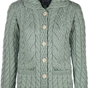 Women's Supersoft Merino Wool Six Button Cardigan by Aran Mills - 7 Colours