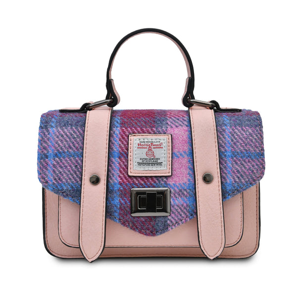 Islander Mini Satchel with Harris Tweed Scotland Kilt Co US