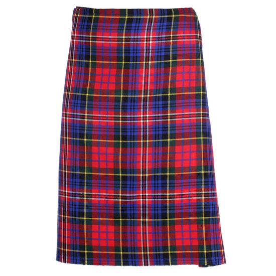 Clearance MTM Wool Kilt - 5 Yard - MacPherson Red Modern - Waist 32 Length 22