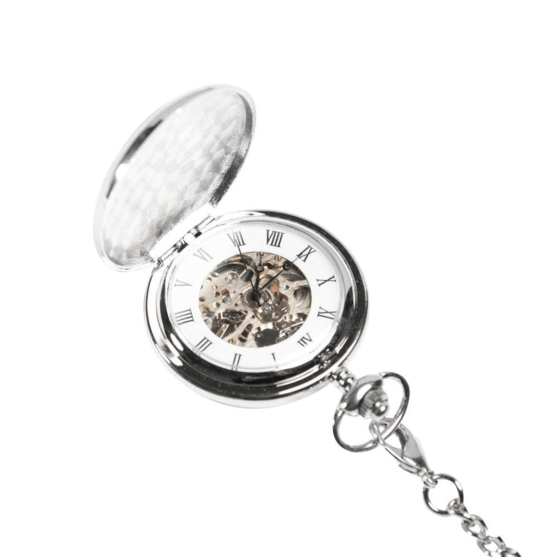 Pocket Watch - Mechanical - 4 Designs - Polished/Matt Finish