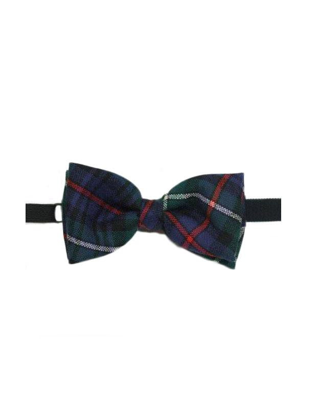 100% Wool Tartan Bow Tie - MacKenzie Modern