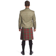 Luxury Tweed Estate Jacket Outfit with 8 yd Heavyweight Kilt - Made to Order