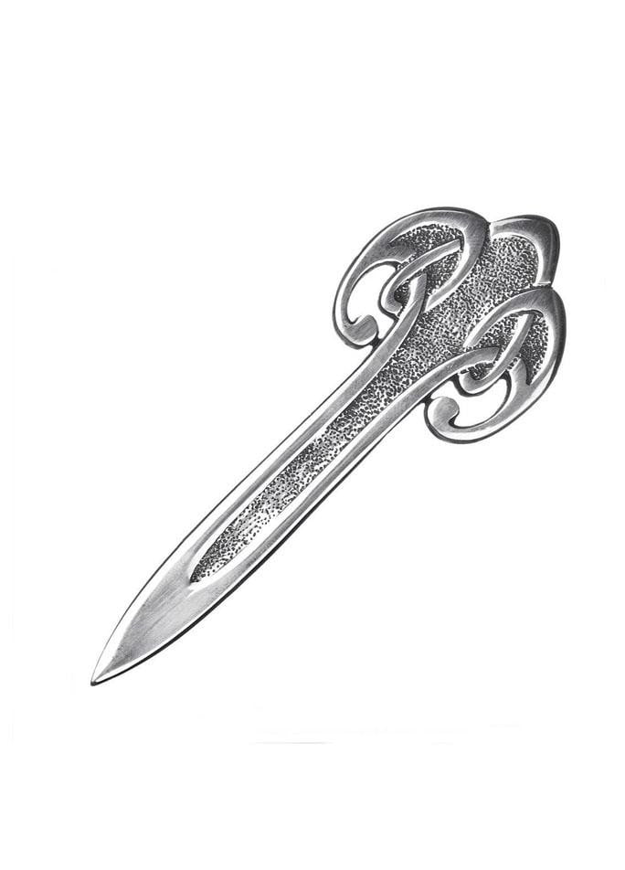 Pewter Large Knot Design Kilt Pin