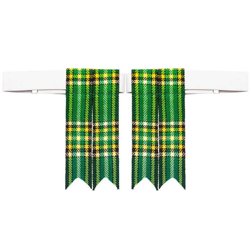 Acrylic Tartan Flashes - Irish National