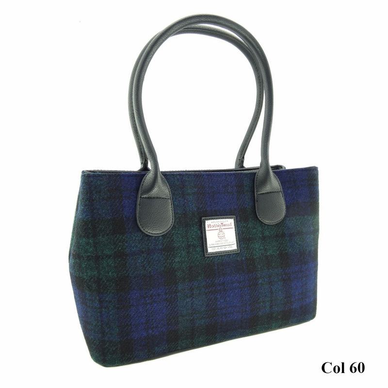 Harris Tweed Large Cassley Handbag - 6 Colours | Scotland Kilt Co US