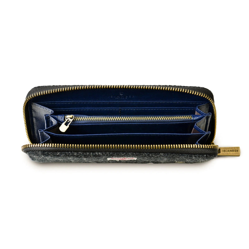 Islander® Long Zip Purse with Harris Tweed®