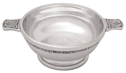 5" Quaich Bowl - Celtic Design