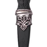 Pewter Dress Morar Sgian Dubh with Stone Hilt