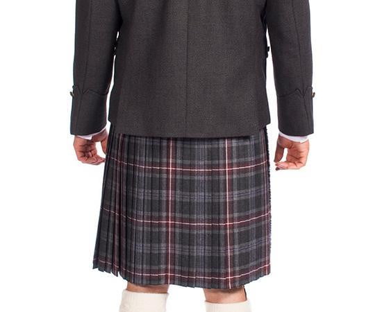 Men's 8 Yard Kilt - House of Edgar  13oz Mediumweight Wool Hebridean Bias Front - Made to Order